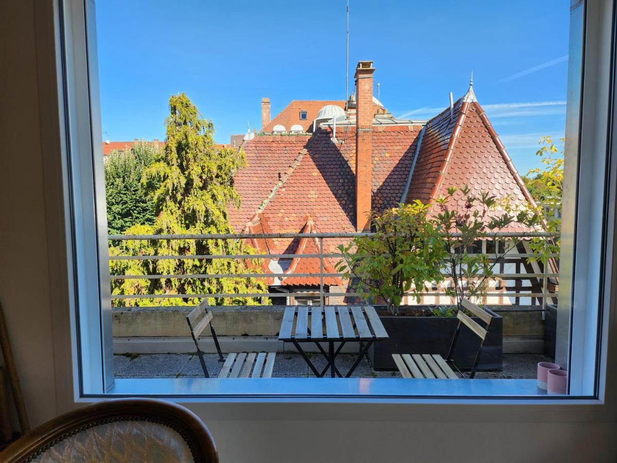 Ferienwohnung L'Orangerie Straßburg Exterior foto
